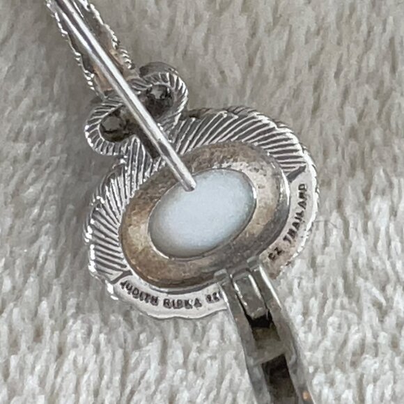 Judith Ripka Sterling Silver CZ Drop Earrings - Picture 13 of 13